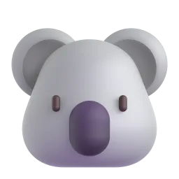 Koala Fluent 3D emoji