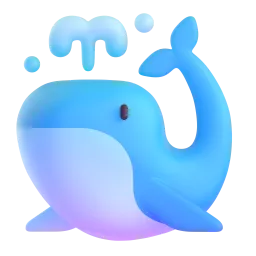 Balina Fluent 3D emoji