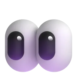 Eyes Fluent 3D emoji