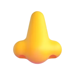 Nose Fluent 3D emoji