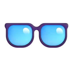 Glasses Fluent 3D emoji