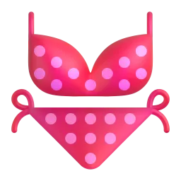 Bikini Fluent 3D emoji
