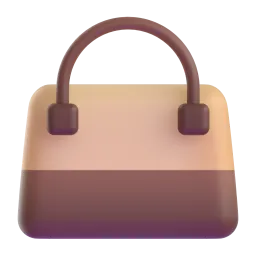 Handbag Fluent 3D emoji