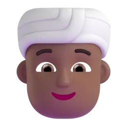 Mutumin Hausa Fluent 3D emoji