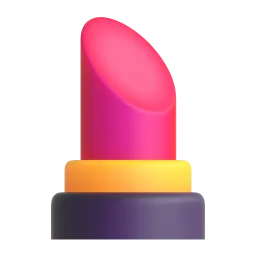 Lipstick Fluent 3D emoji