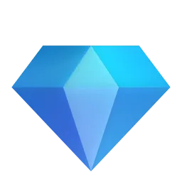 Gem stone Fluent 3D emoji