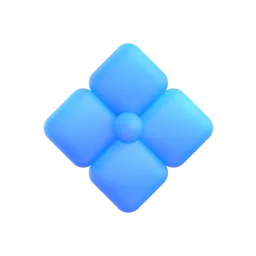 Diamond with a dot Fluent 3D emoji