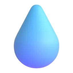 Droplet Fluent 3D emoji