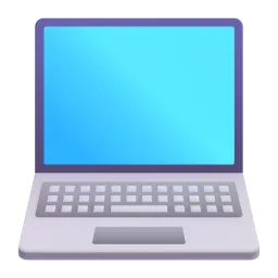Laptop Fluent 3D emoji