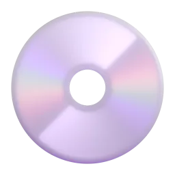 Optical disk Fluent 3D emoji