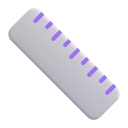 Ruler Fluent 3D emoji