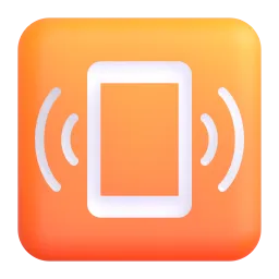 Vibration mode Fluent 3D emoji