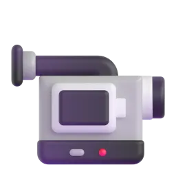 Video Camera Fluent 3D emoji