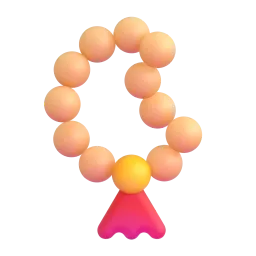 Tasbih Fluent 3D emoji