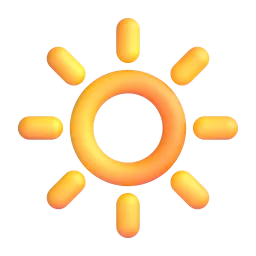 Bright Button Fluent 3D emoji