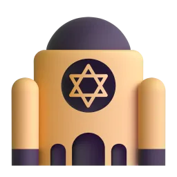 Synagogue Fluent 3D emoji