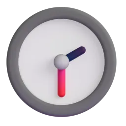 Two-thirty Fluent 3D emoji