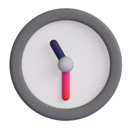 Eleven-thirty Fluent 3D emoji