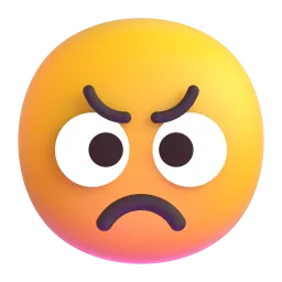 కోపం Fluent 3D emoji