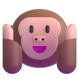 Biri Mai Rufe Kunnuwa Fluent 3D emoji