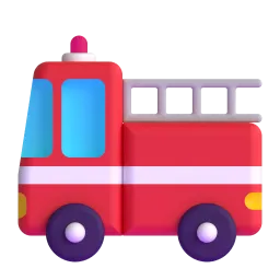 فائر انجن Fluent 3D emoji