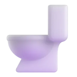 Toilet Fluent 3D emoji