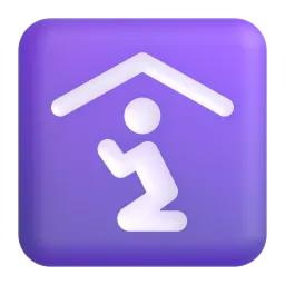 Place of worship Fluent 3D emoji