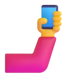 Selfie Fluent 3D emoji