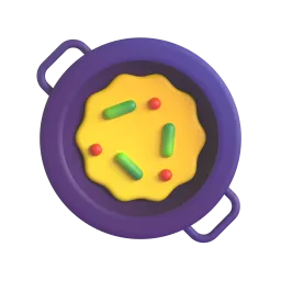 Yemek Fluent 3D emoji