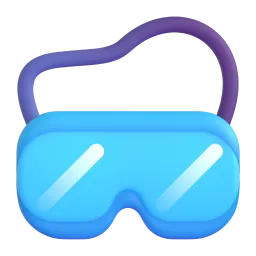 Goggles Fluent 3D emoji