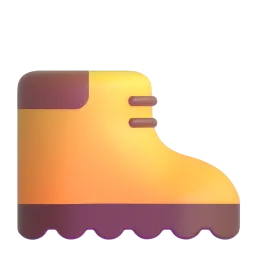 Hiking Boot Fluent 3D emoji