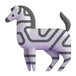 Zebra Fluent 3D emoji