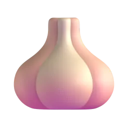 Garlic Fluent 3D emoji