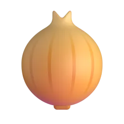 Onion Fluent 3D emoji