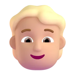 Person Medium Skin Tone Fluent 3D emoji