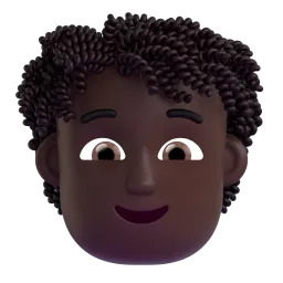 Mutum Mai Gashi Mai Dunkule Fluent 3D emoji