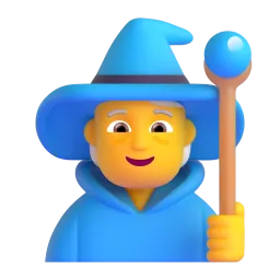 Zauberer Fluent 3D emoji