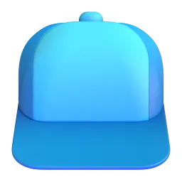 Billed cap Fluent 3D emoji