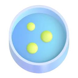 Petri dish Fluent 3D emoji