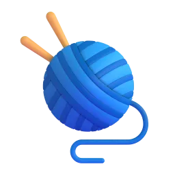 Yarn Fluent 3D emoji