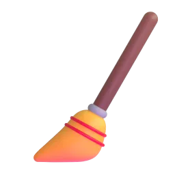 Broom Fluent 3D emoji