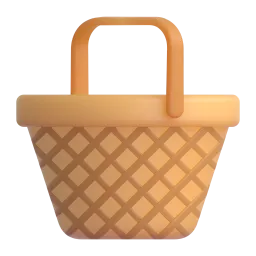 Basket Fluent 3D emoji