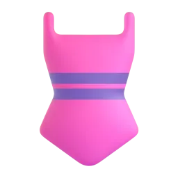 One-piece swimsuit Fluent 3D emoji