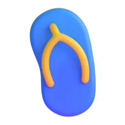 Thong sandal Fluent 3D emoji
