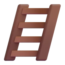 Ladder Fluent 3D emoji