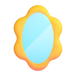 Mirror Fluent 3D emoji