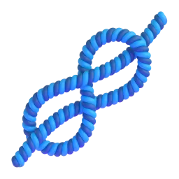 Knot Fluent 3D emoji