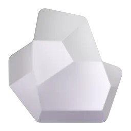 ድንጋይ Fluent 3D emoji