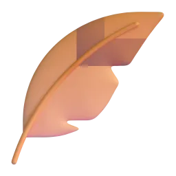 Feather Fluent 3D emoji