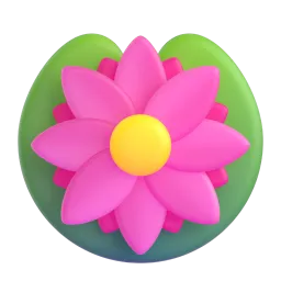 Lotus Fluent 3D emoji